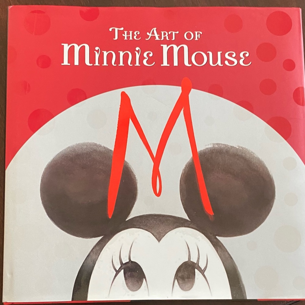 DISNEY 🖤❤️THE ART OF MINNIE MOUSE❤️🖤HARDCOVER BOOK 🌟LIKE NEW🌟